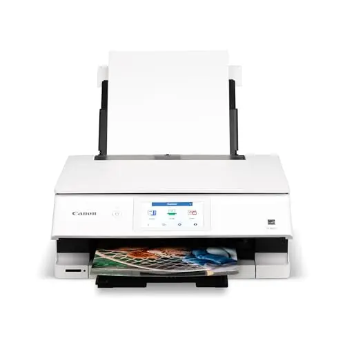Wireless Printer, Best for Home Photo Printing, Copy and Scan, White