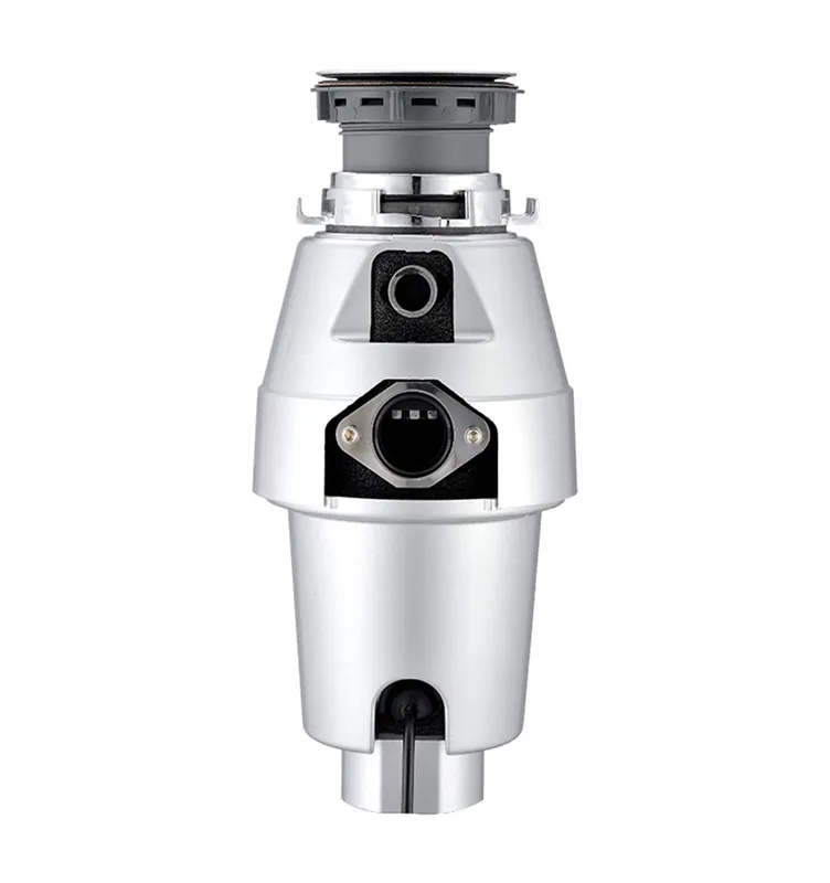 NEWTRY Garbage Disposal Home Garbage Shredder Kitchen Sink Disposal Food Waste Disposers Chopper Appliance Automatic Food Crusher 1/2 HP (Silver)