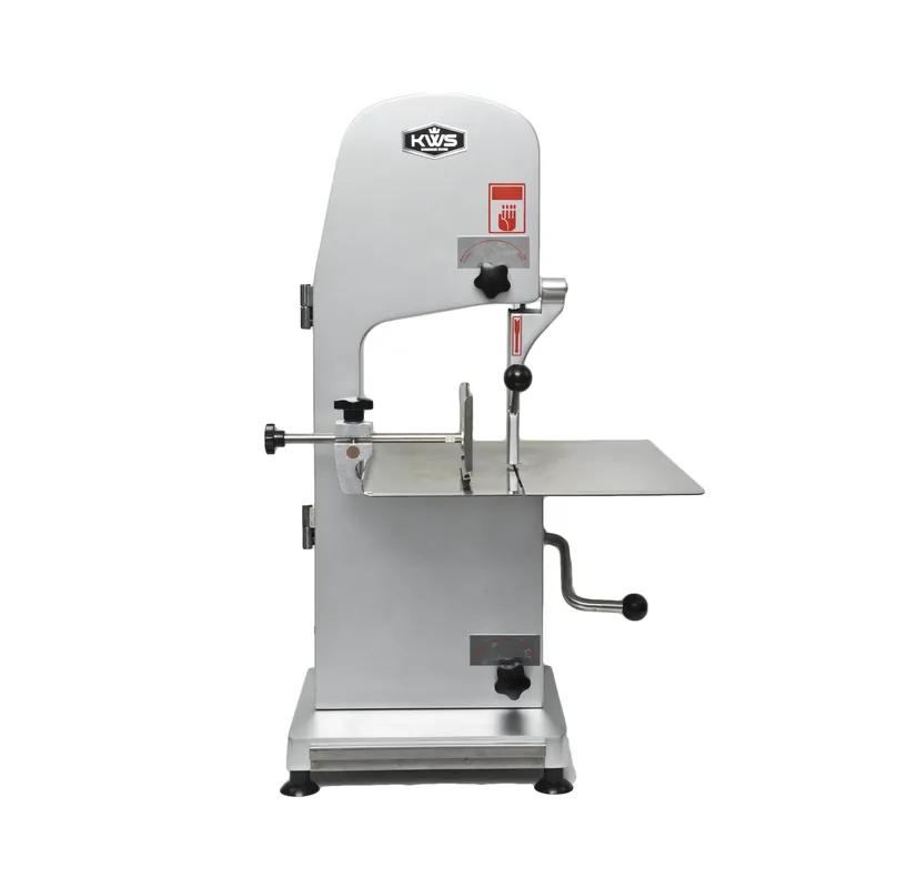 KWS B-210 Countertop Model Commercial 1900W 2.5HP Electric Meat Band Saw Bone Saw Machine/Slicer Heavy-Duty
