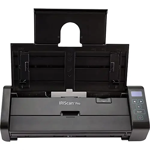 IRIScan Pro 5 Color Portable Duplex Document Scanner, Auto Document Feeder (ADF) 20Pages