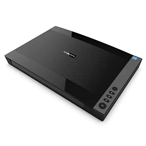 Auto-Scan, Document & Photo & Book Scanner, Design for Library, School and Soho. Supports Windows & Mac
