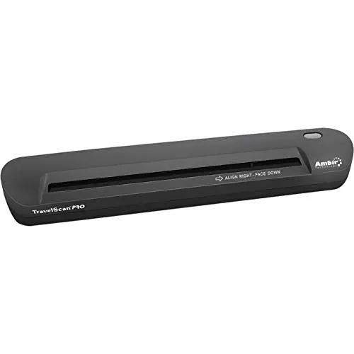 Travelscan Pro Simplex Document & Id Scanner W/Ambirscan 3.1 Pro Software