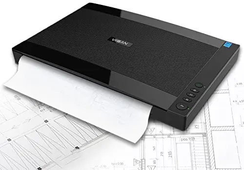 VF3240 Large Format Flatbed Scanner, A3 Size, 2400 DPI, CIS Sensor