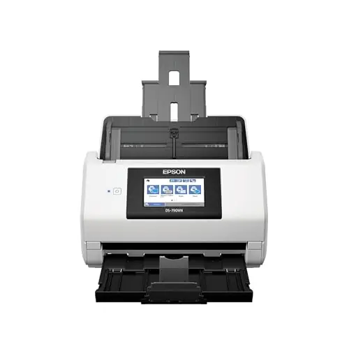 Wireless Network Color Document Scanner for PC and Mac with Duplex Scanning,Computer-Free Function