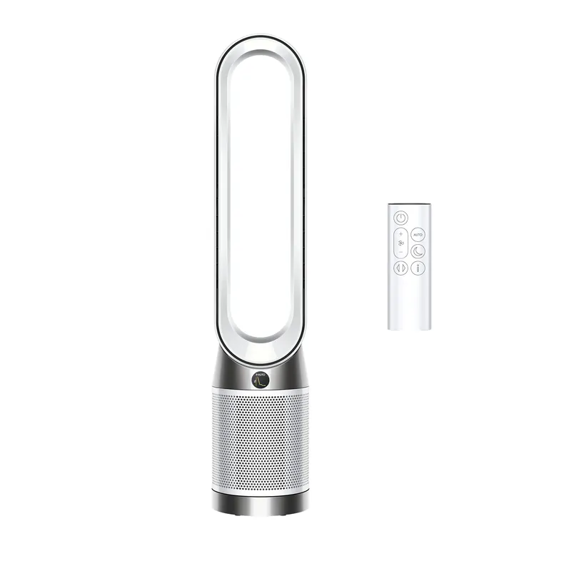 Dyson Purifier Cool PC1, HEPA Air Purifier Tower Fan, App and remote controlled, 350° oscillation, 10 levels, bladeless (White)