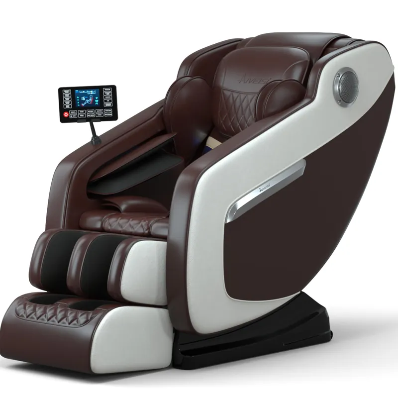 DOVRYTHEN 2026 Zero Gravity Full Body Massage Chair - 4.7" Extendable Footrest for Tall Users 5ft-6‘3",Lumbar Heat & Foot Rollers, Relieve Back Pain for Sedentary Workers/Tall Users (Home Office)