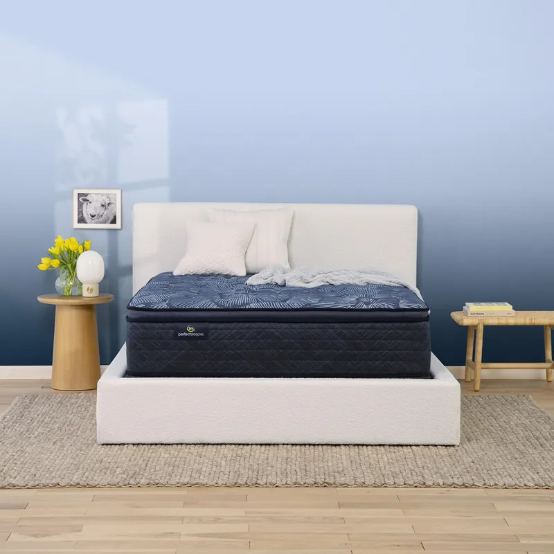 Serta Perfect Sleeper Ultimate 14.5" Twin Mattress - Medium Pillow Top, Cooling Gel Memory Foam, Pocket Innersprings for Motion Isolation, Edge Support, CertiPUR-US Certified - Oasis Sleep