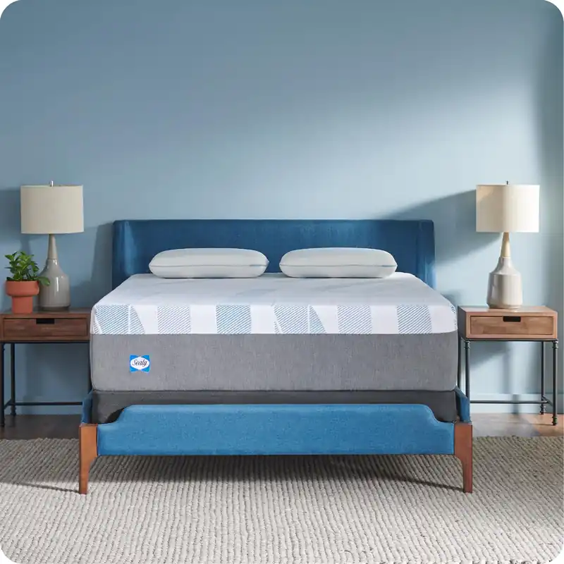 Sealy Dreamlife 14” Hybrid Mattress-in-a-Box, King, SealyComfort Gel Memory Foam, SealyResponsive Encased Coils, Machine Washable Cover