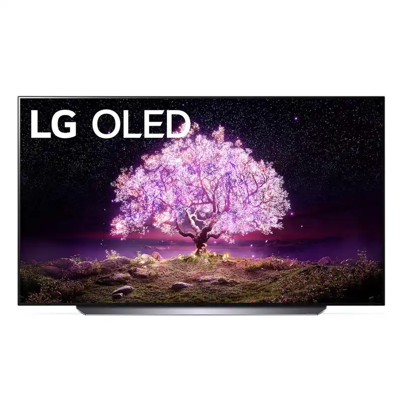 LG OLED C1 Series 55” Alexa Built-in 4k Smart TV (3840 x 2160), 120Hz Refresh Rate, AI-Powered 4K, Dolby Cinema, WiSA Ready, Gaming Mode (OLED55C1PUB, 2021)