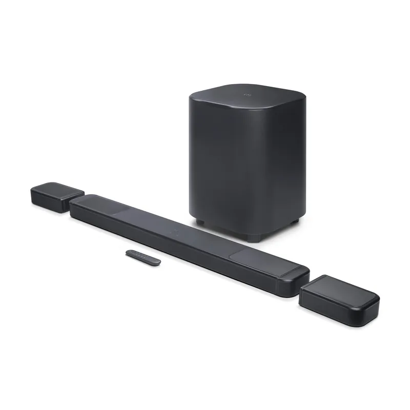 JBL Bar 1300XMK2-11.1.4 Channel soundbar System with Detachable Surround Speakers & Dolby Atmos & DTS X, 1570W max Output Power & a 12" Wireless subwoofer (Black)