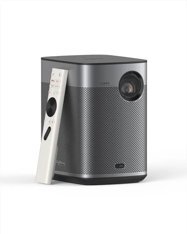 XGIMI Halo+ GTV NEW Portable Projector, Google TV with Licensed Netflix, 700 ISO Lumens, 2 x 5W Harman Kardon Speakers, Auto Focus, ISA, Wi-Fi, Built-in Battery with 2.5 Hours Playtime