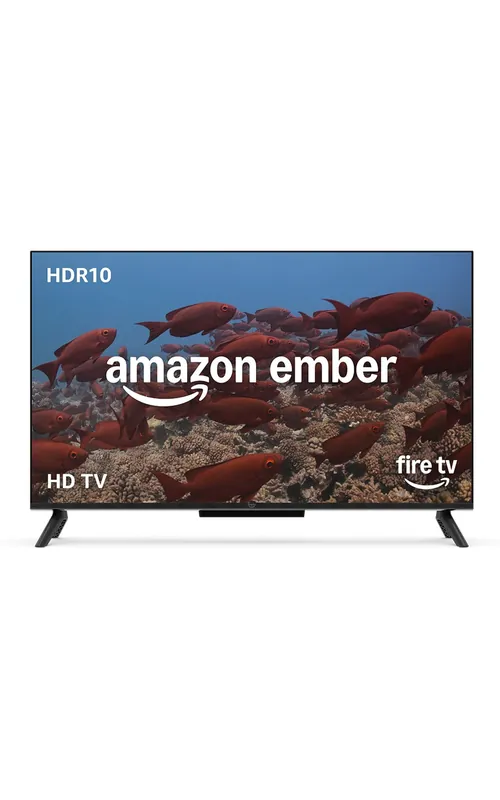 Amazon Ember 32" 2-Series with Fire TV (newest model), HD smart TV with Alexa Remote, fast streaming, Dolby Audio, Ambient Experience, free and live TV, find shows faster with Alexa+
