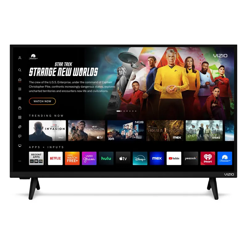 VIZIO 40-inch Full HD 1080p Smart TV with DTS Virtual X, Alexa Compatibility, Chromecast Built-in, Bluetooth Headphone Capable (Renewed)