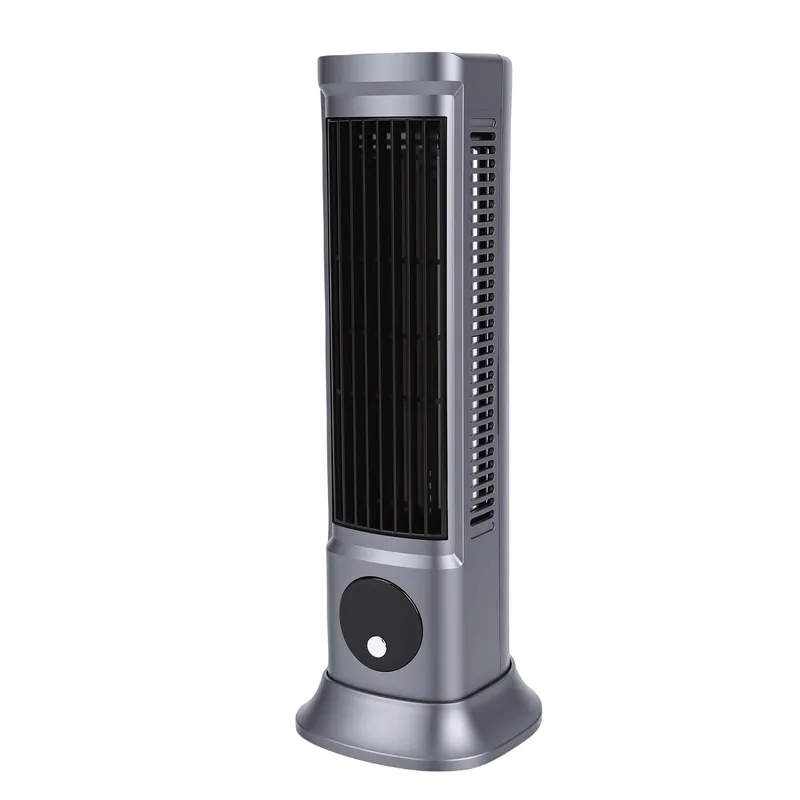 Luocute Tower Fan, Bladeless Low Noise 30dB with Dual Use Vertical Horizontal and USB Type C Charging, for Home Office Sleeping Outdoor