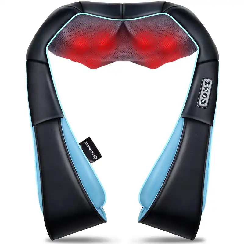 Mo Cuishle Mothers Day Gifts, Shiatsu Back Shoulder and Neck Massager with Heat, Electric Deep Tissue 4D Kneading Massage, Best Gifts for Women Men Mom Dad Wife Husband her him, Fathers Day, Christmas