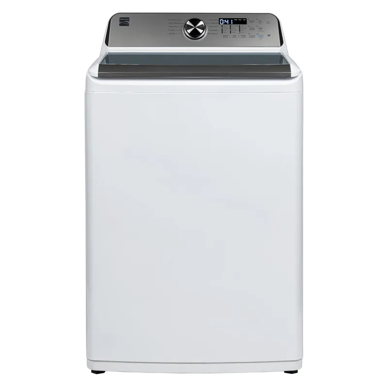 Kenmore 4.5 cu. ft. Top Load Washer with Triple Action Impeller for Tough Dirt & Stains - Reduce Laundry Time with Accela Wash & Express Wash - LED - White
