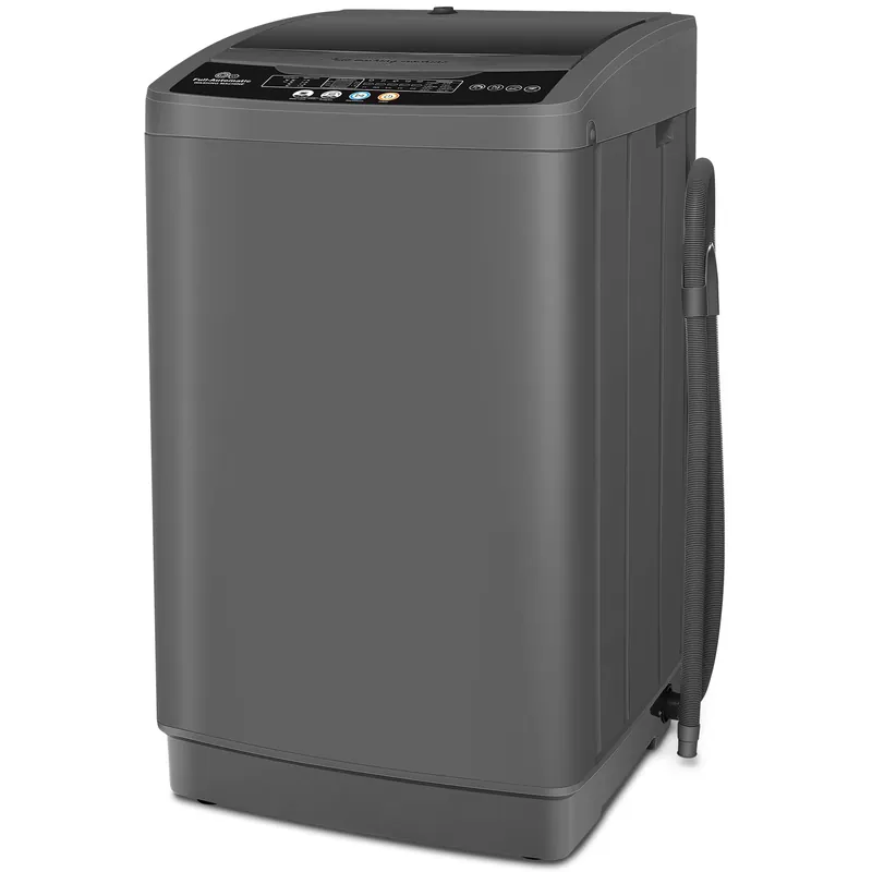 Nictemaw Portable Washing Machine 20Lbs Portable Washer Machine with 10 Programs 8 Water Levels, 2.8 Cu.ft Washer and Dryer Combo with Drain Pump, Compact Laundry Machine for Apartment, Home, Rv