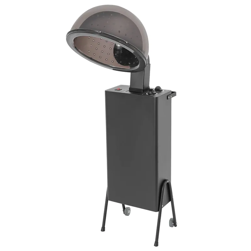 LIWBYYG 1200W Hooded Hair Dryer, Freestanding Salon Hair Dryer Professional Salons Hair Dryers Stand with Wheels and 3 Temp Settings for Salons, Spa, Home