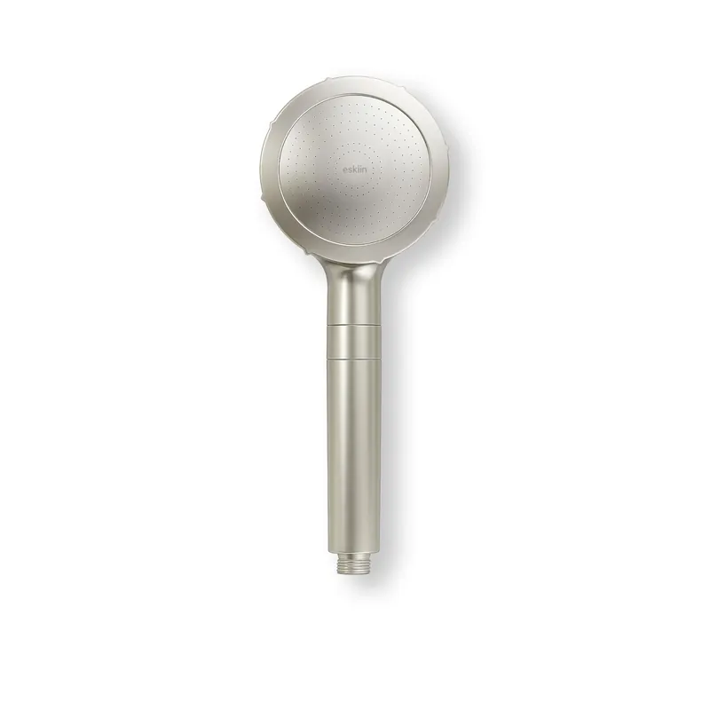 Eskiin Filtered Shower Head - Best HandHeld Shower Head With Filters For Healthy Hair & Skin - High Pressure - Reduce Dandruff, Protect Colored Hair, And Soothe Dry Skin (Brushed Nickel)