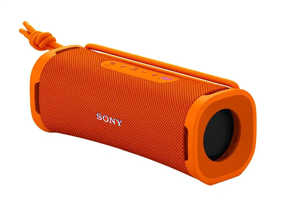 Sony ULT Field 1 Waterproof Portable Bluetooth Speaker, Enhanced Bass, 12h Battery, IP67 Rated Dustproof Shockproof Rustproof, Detachable Strap, SRSULT10D, Orange