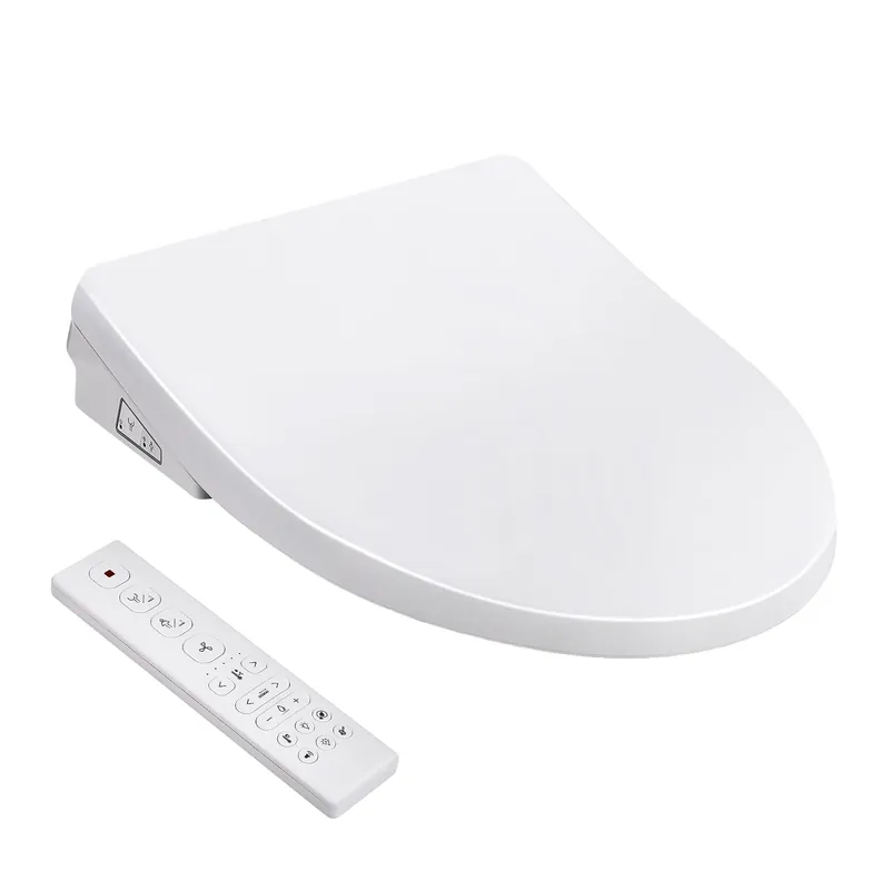 Electric Bidet Toilet Seat with Heated Seat, Endless Warm Water, Smart Bidet Toilet Seat Elongated, Separable Sittable Lid, Self-Clean Adjustable Nozzle Wireless Remote Quiet Operation