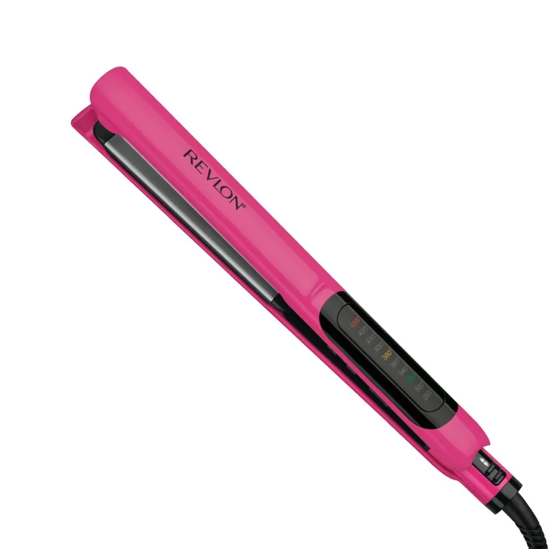 Revlon Smooth Brilliance Ceramic Hair Flat Iron Smooth Glide and Ultra-Sleek Sylas, (1 in)