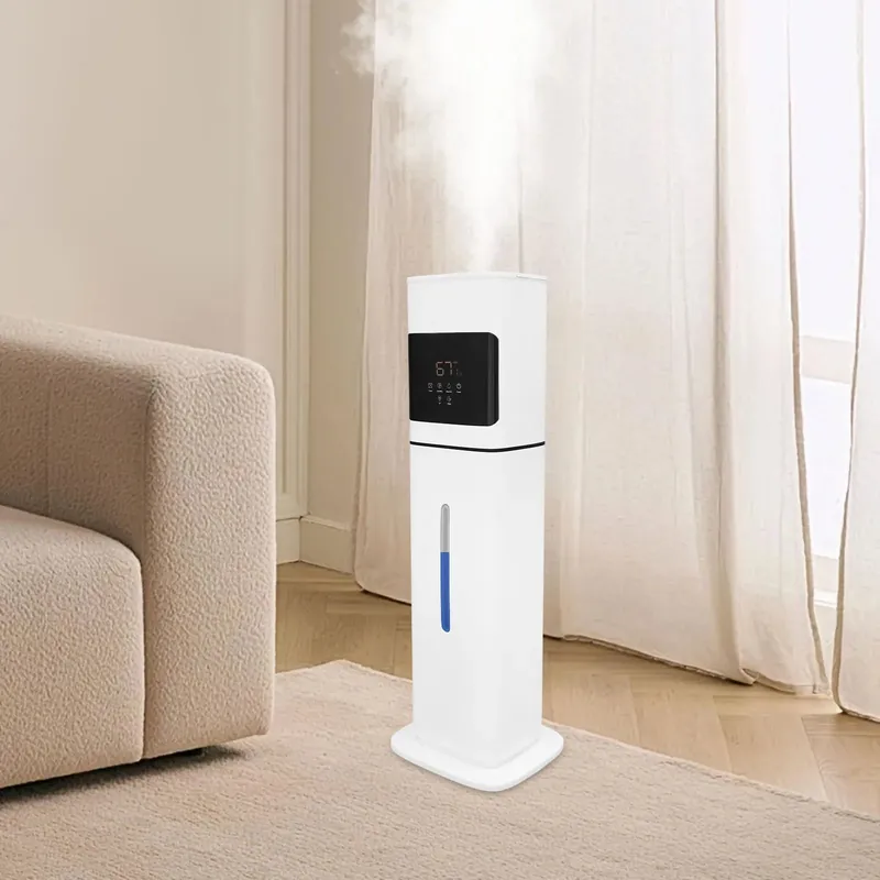 8L Smart Humidifier, Humidifier with Remote Control, 3 Mist Modes for Bedrooms