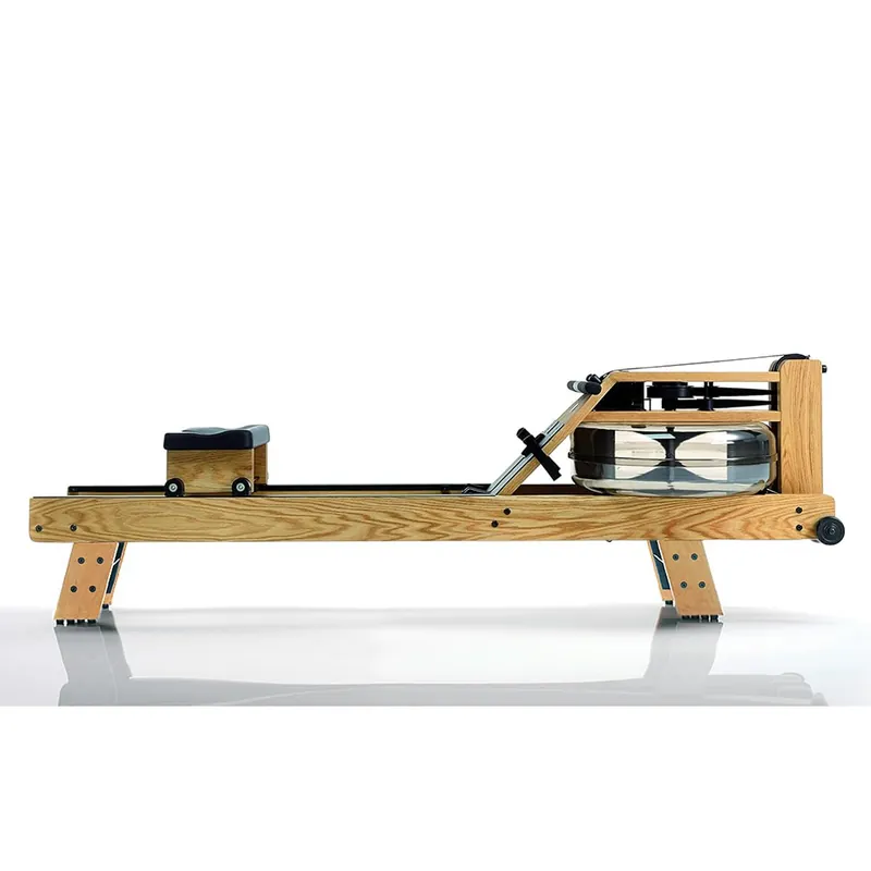 WaterRower Oak Rowing Machine with S4 BLE Monitor USA Made Water Rower Original Handcrafted Erg Row Machine for Home Use & Gym