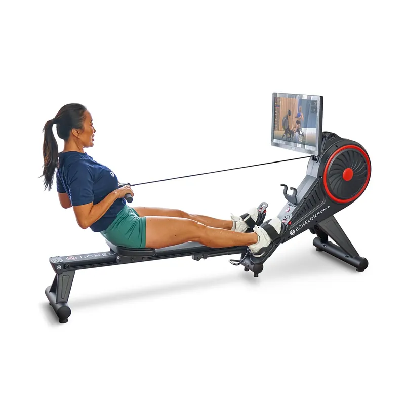 Echelon Row S, + 30-Day Free Echelon Membership, 22in Screen, Indoor Rowing Machine, Rower for Home Gym, Live and On-Demand Classes, Total Body Workout, Low Impact, (Renewed Premium)