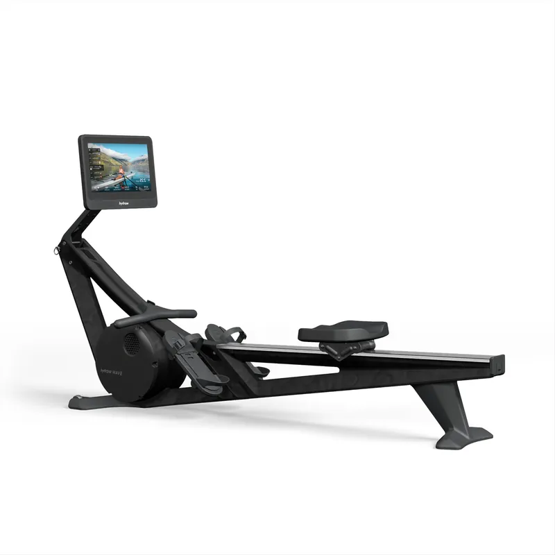 Hydrow Wave Rowing Machine for Home with Immersive 16‘‘ HD Touchscreen - Live Row Machine Home Workout, Magnetic Drag Technology, 375 lb Weight Capacity Magnetic Rower - 30-Day Trial & Year Warranty