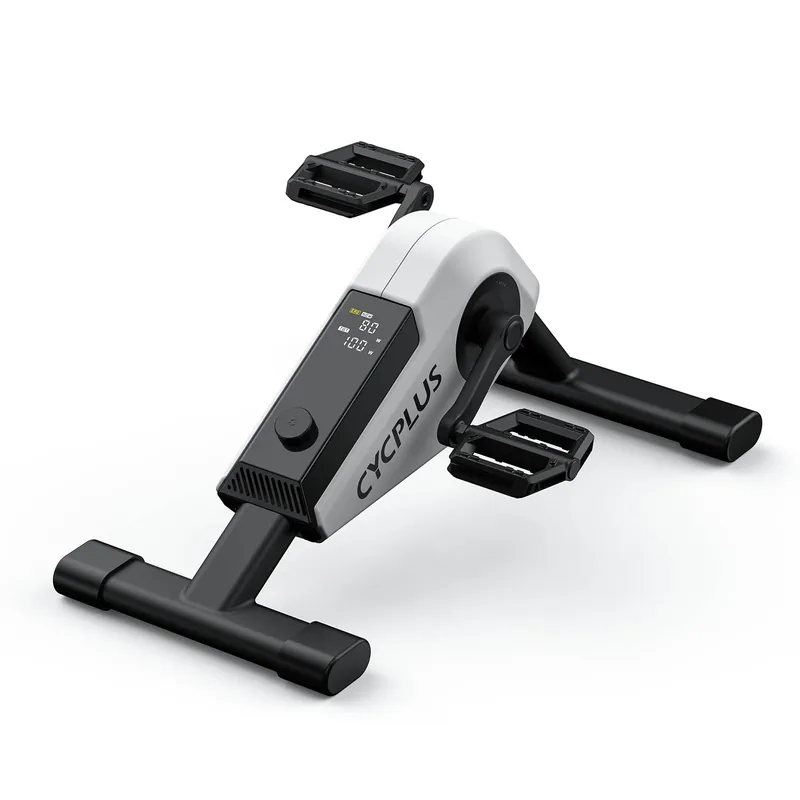 CYCPLUS DC1 Mini Pedal Exerciser, Self-Powered 160W Brushless Motor, ERG Mode & App Sync, Ultra-Quiet Magnetic Resistance, Compact for Office/Home (10.6lb, 0.18㎡ Space-Saving)