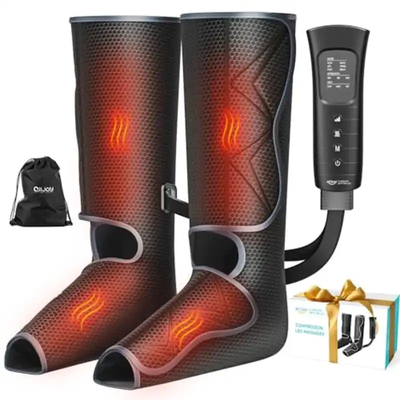 Leg Massager for Circulation and Pain Relief FSA Leg Massager with Heat