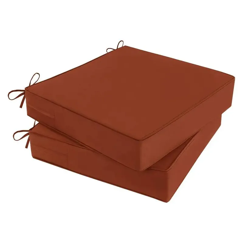 Outdoor Chair Cushions Set of 2 for Patio Furniture 19x19x4 Inch Waterproof Patio