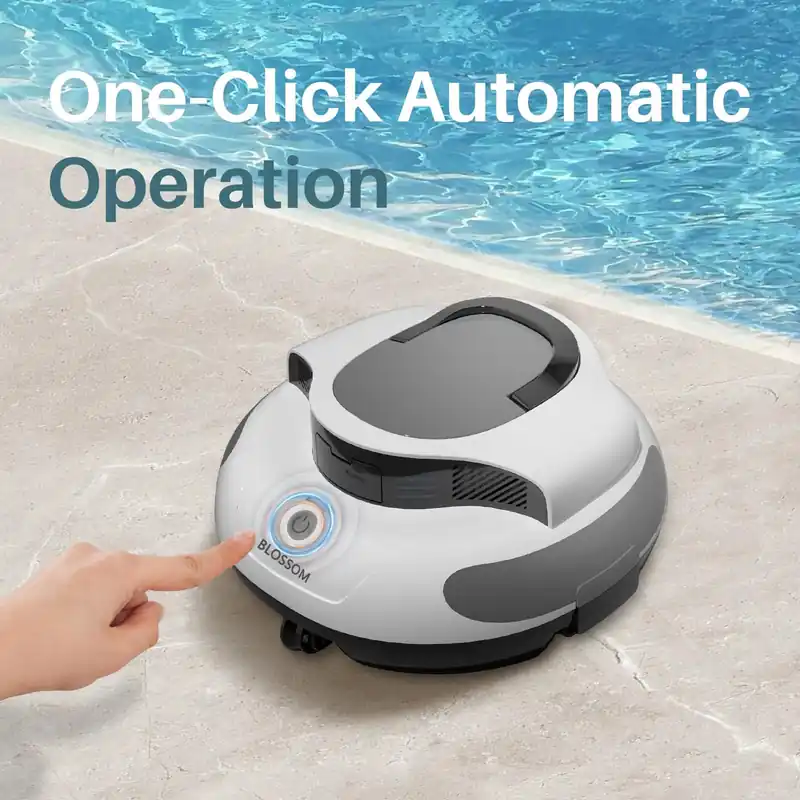 Cordless Pool Cleaner with 5000mah Up to 120 Mins Run time Two Adjustable
