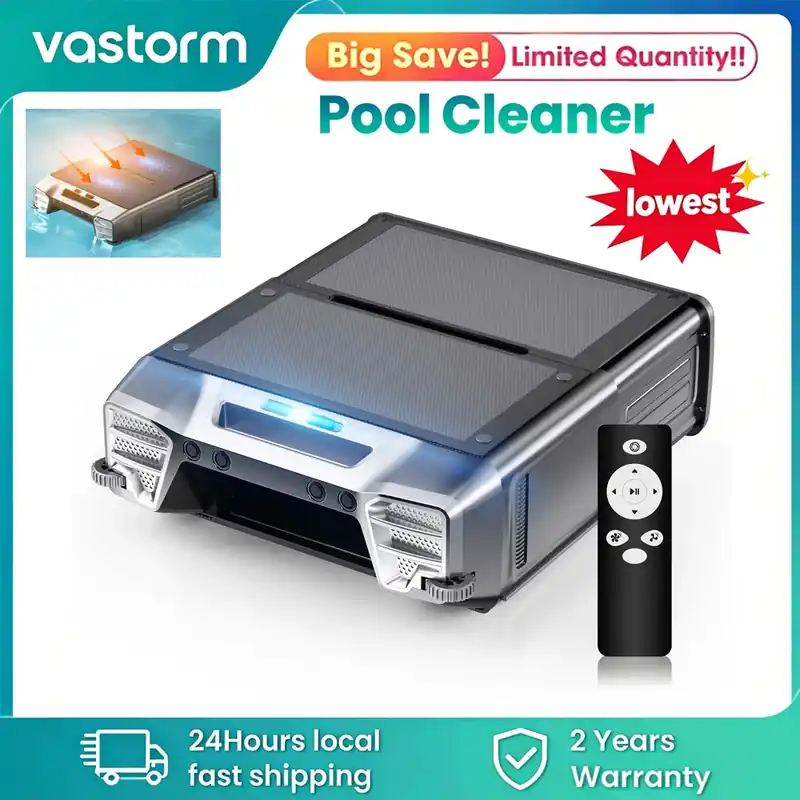 Robotic 24 Hours Working Time Cordless Pool Vacuum with Remote Control