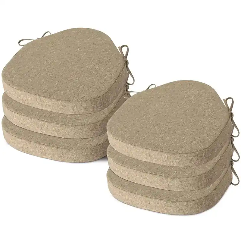 Chair Cushions for Dining Chairs Set of 6 Windsor Kitchen Chair Cushions