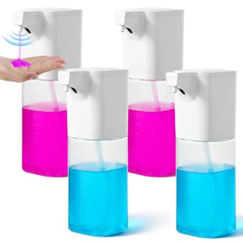 4 Pack Automatic Soap Dispenser Touchless Soap Dispenser 18.5oz/550ml