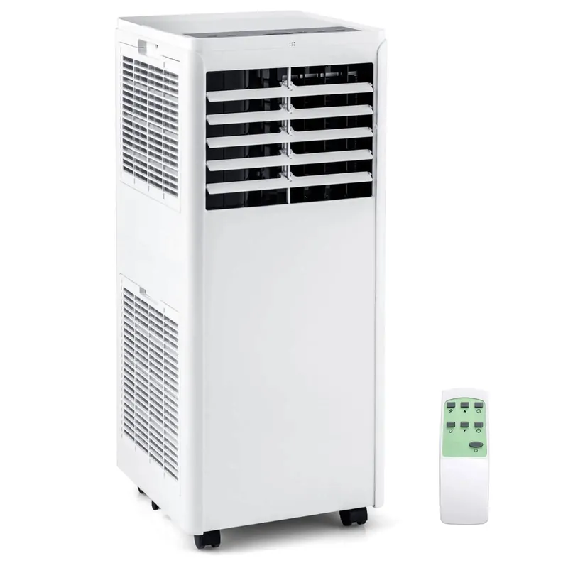 8000 BTU Portable Air Conditioner with Dehumidifier&Fan Sleep Mode & 24H
