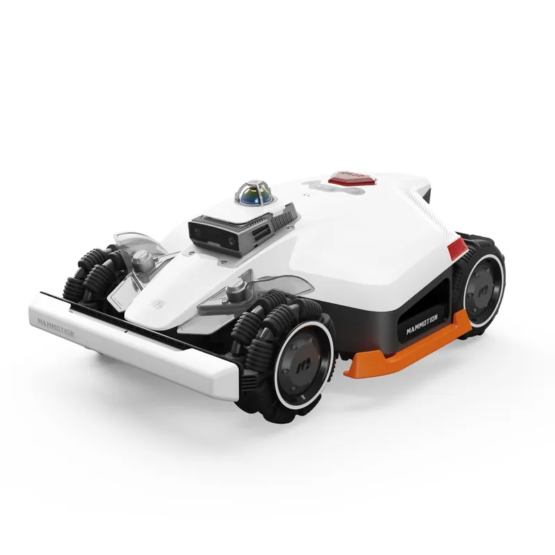 Mammotion LUBA 3 AWD 3000 Robot Lawn Mower, Perimeter Wire Free for 0.75 Acre, 360° LiDAR+NetRTK+AI Vision, All-Wheel-Drive for 80% Slopes, 30 Multi-Zone Management, Cutting Height 1.0"-2.7"