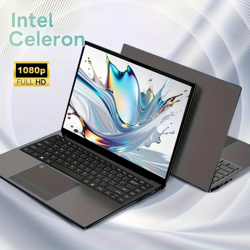 SUXI 2026 New Laptop, Intel Celeron, 256GB, Suitable for Office, Entertainment