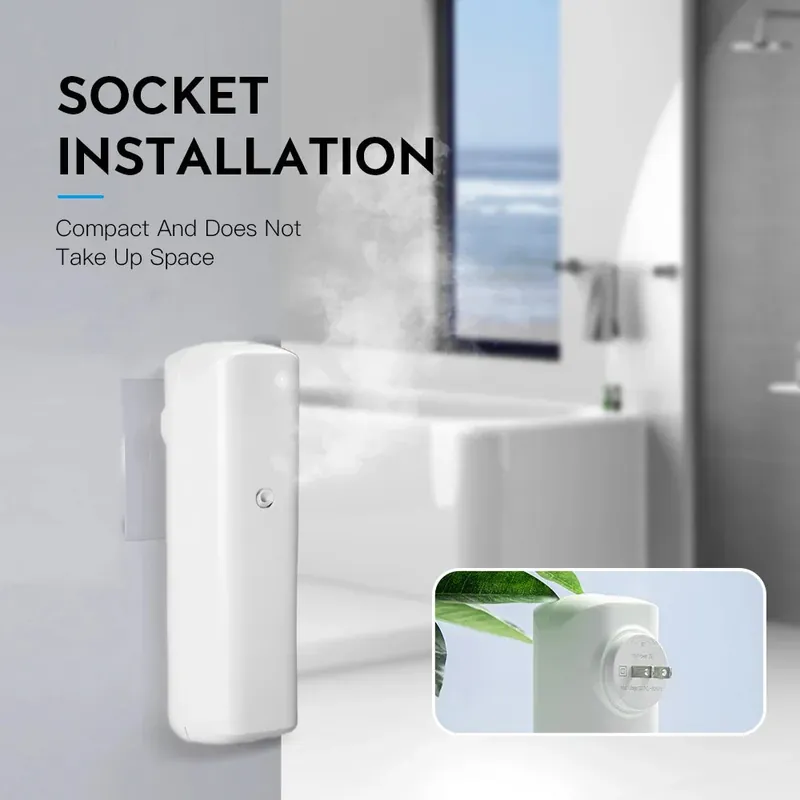 Fragrance Diffuser Coverage 300m³ Plug In Wall Waterless Essential Oil Diffuser