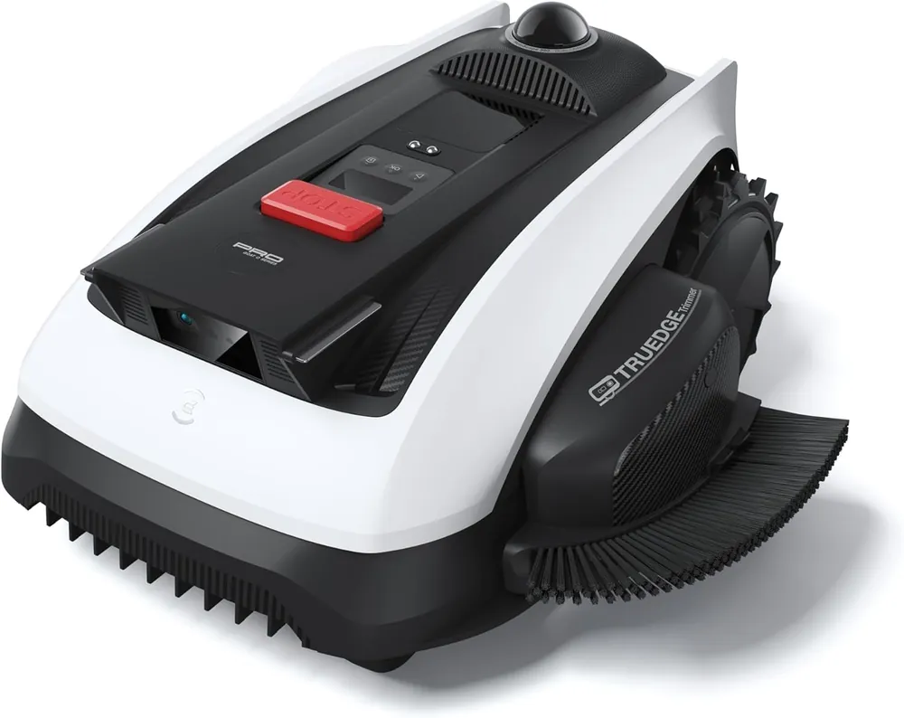 ECOVACS Goat O1000 LiDAR PRO Robot Lawn Mower, Wire-Free Mapping with LiDAR Navigation, AI Obstacle Avoidance, Smart Edge Mowing, App Control, for Lawns Up to 1/4 Acre