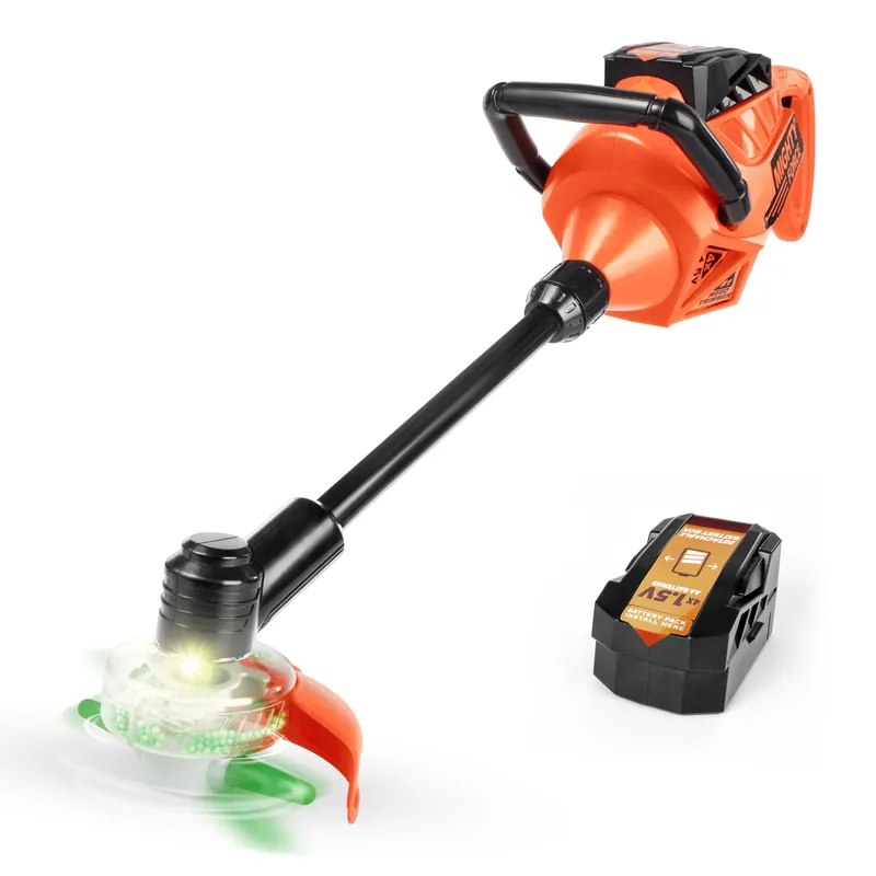 Toddler Weed Trimmer Electronic Modern Play Tool Designed for Little Hands Gardening Toy with Lights and Sounds, Easter Basket Stuffers, Birthday Party Favors, Birthday Gifts for Kids Age 3 4 5+