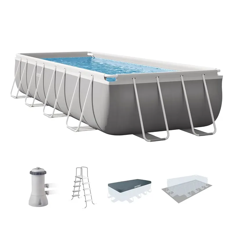 26791EH Prism Frame Premium Rectangular Above Ground Swimming Pool
