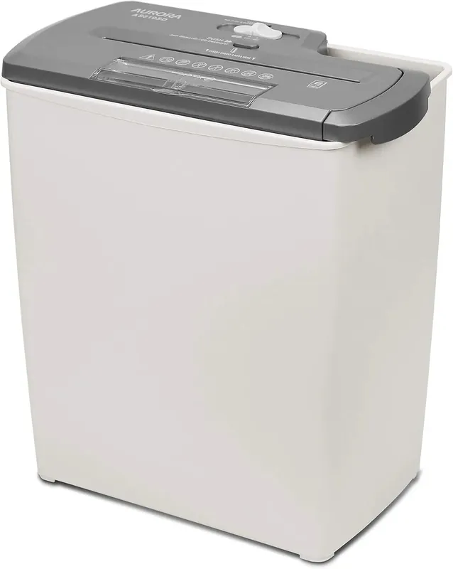 8-Sheet Strip-Cut Paper Shredder for Home Office, Shreds CDs & Credit Cards
