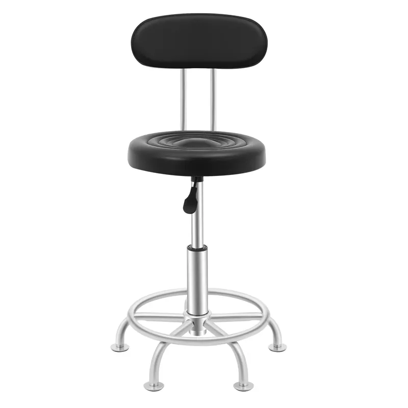Professional Salon Barber Chair Hydraulic 360 Swivel Stool PU Adjustable 330LBS for