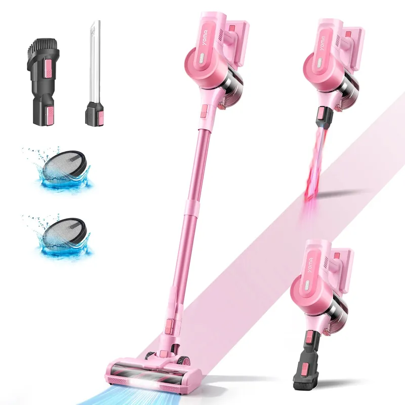 YOMA S11 PRO ,Cordless Stick Vacuum Cleaner, 350W 30KPA for Pet Hair