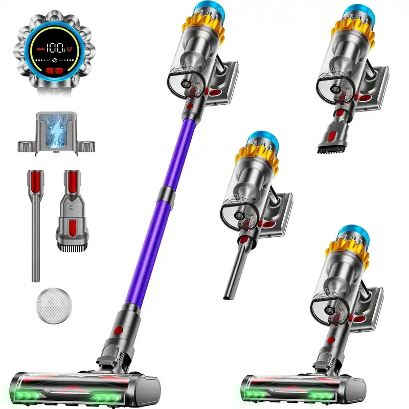 VAKERR X15 Pro 650W Cordless Vacuum Cleaner 65KPA Strong Suction