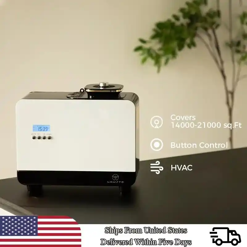 30000 Feet 800ML Capacity Essential Oil Air Purifier Metal Body 14W Power