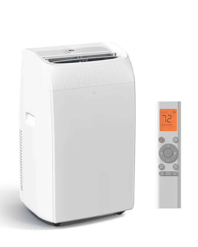 14000BTU 4-in-1 Cools 750 Sq.Ft, Quiet AC Unit with Fan & Dehumidifier